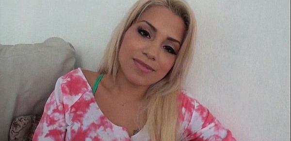  Blonde latina gets white dick Alice Amore 1